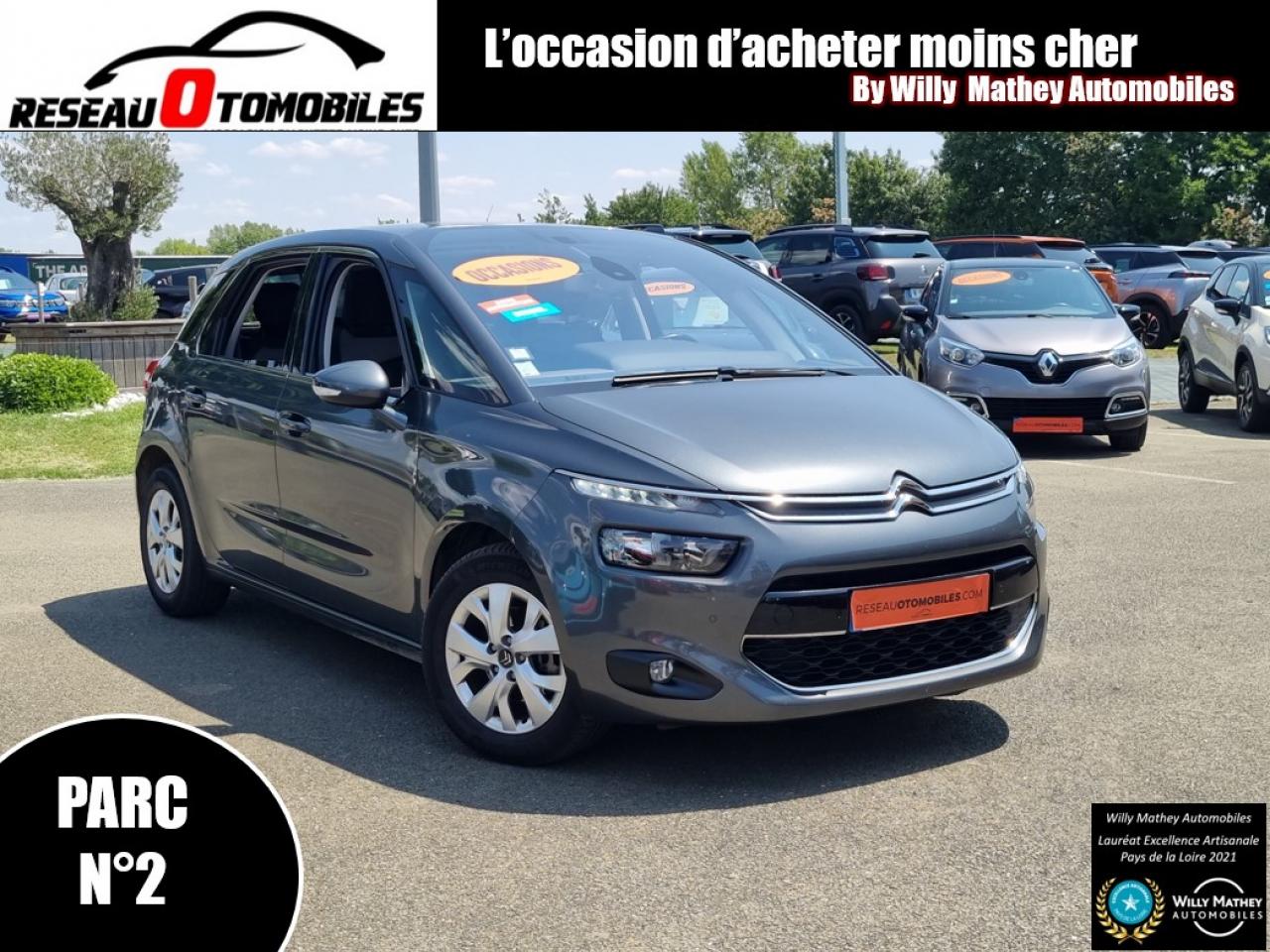 WILLY MATHEY AUTOMOBILES - CITROEN-C4 PICASSO-DIESEL 120 FEEL EAT6