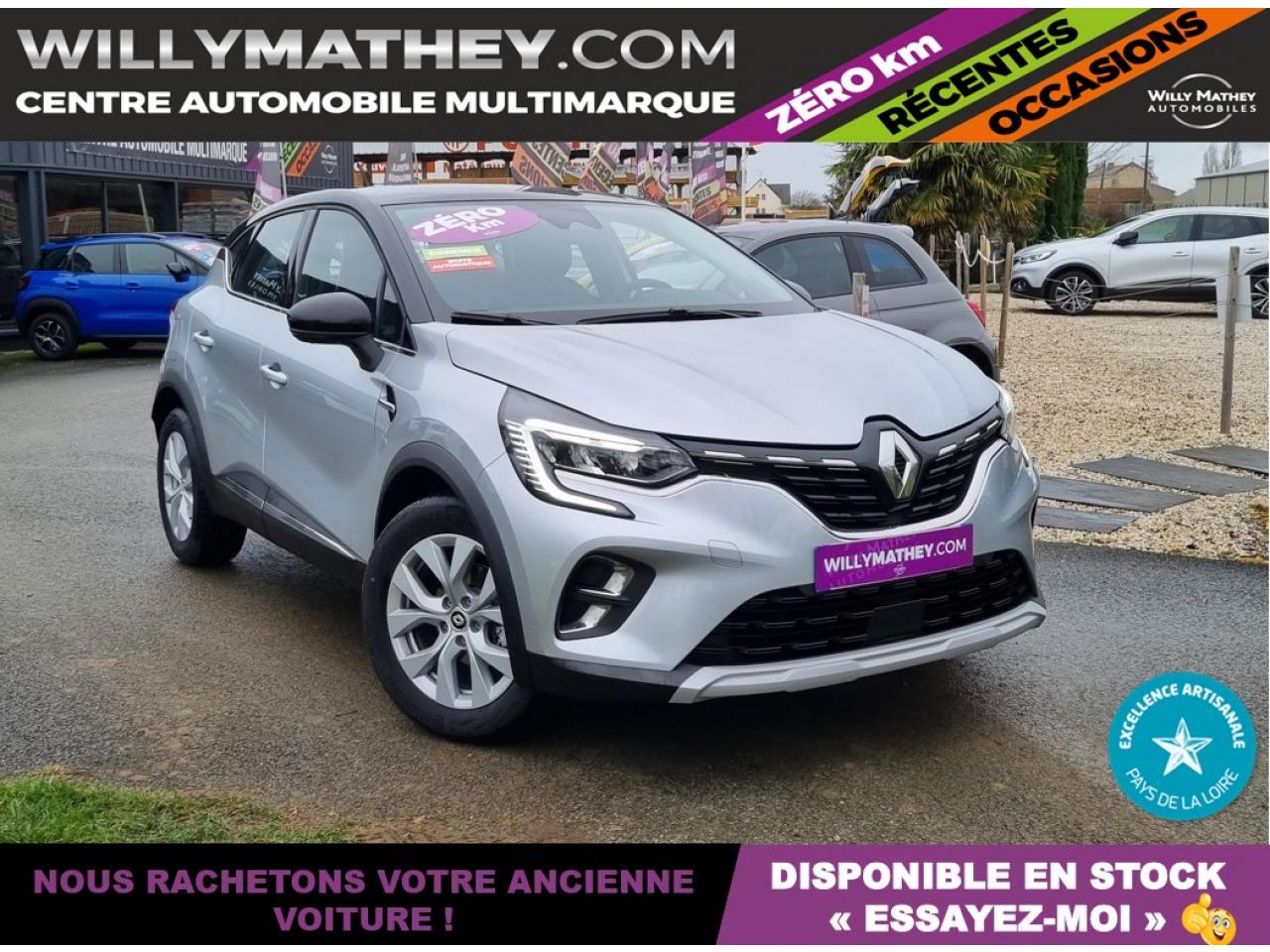 RENAULT-CAPTUR-ESSENCE 140CV BOITE AUTOMATIQUE INTENS